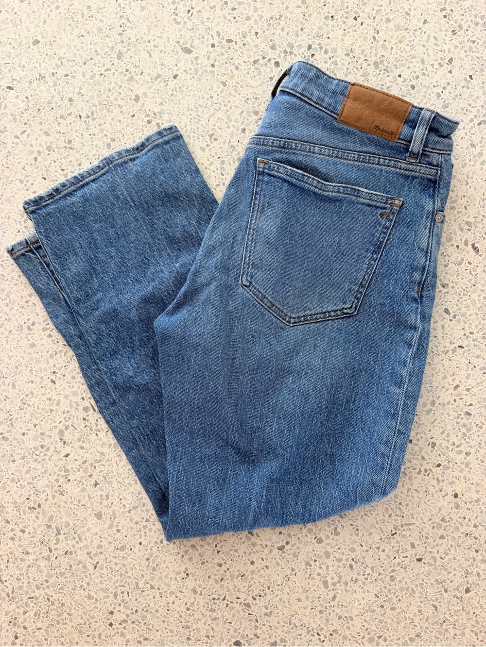 Madewell Women’s Curvy 90’s Straight Jean-Size 28P